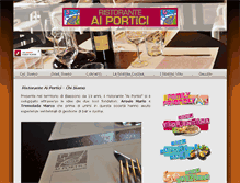 Tablet Screenshot of aiporticiristorante.com